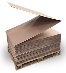 Leopard corrugated cardboard